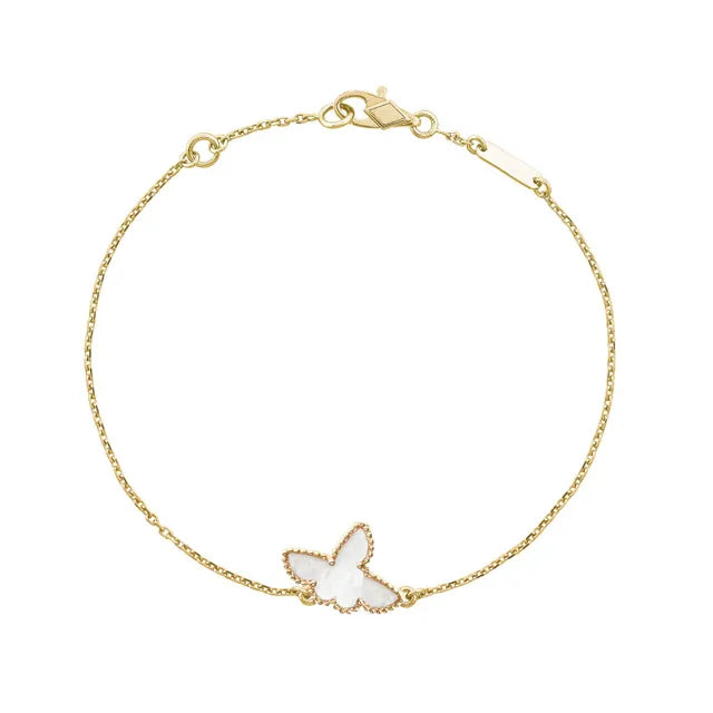 Armband aus verzinktem Achatstein und Edelstahl