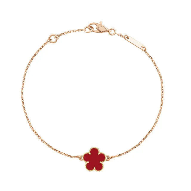 Armband aus verzinktem Achatstein und Edelstahl