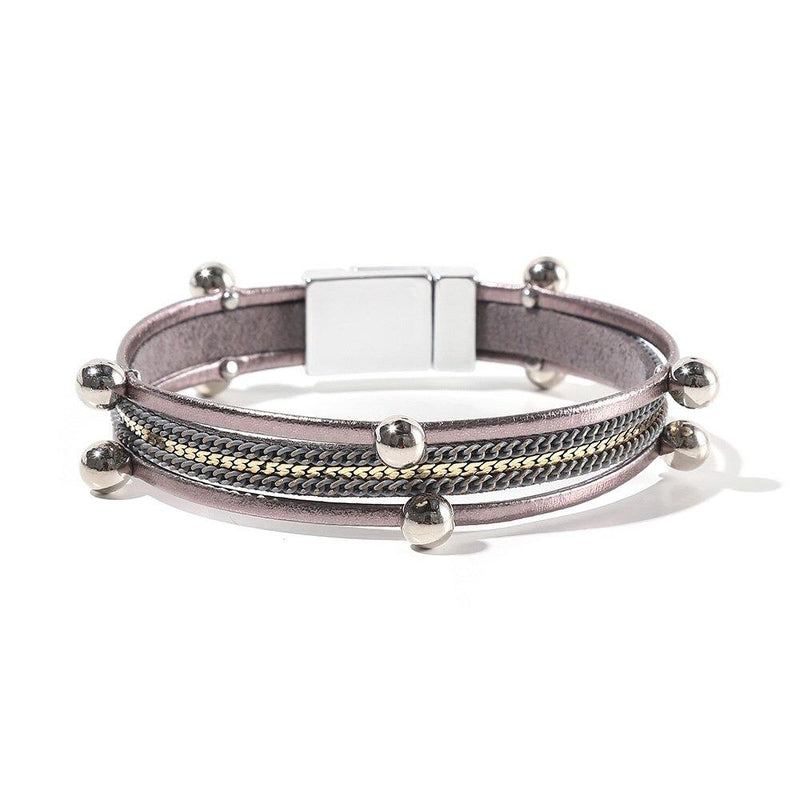 Multi Layer Bohemian Wrap Bracelets Mit Magnetverschluss