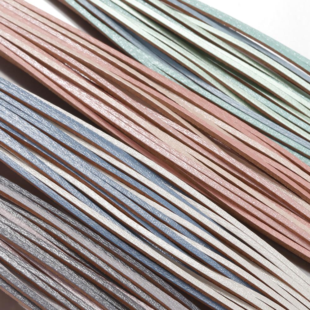 Multi Layer Slim Strips Bohemian Lederarmband