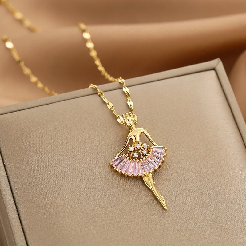 Multi Stil Zirkon Mit Einer Beliebigen Anhängerketten Mit Zirkon