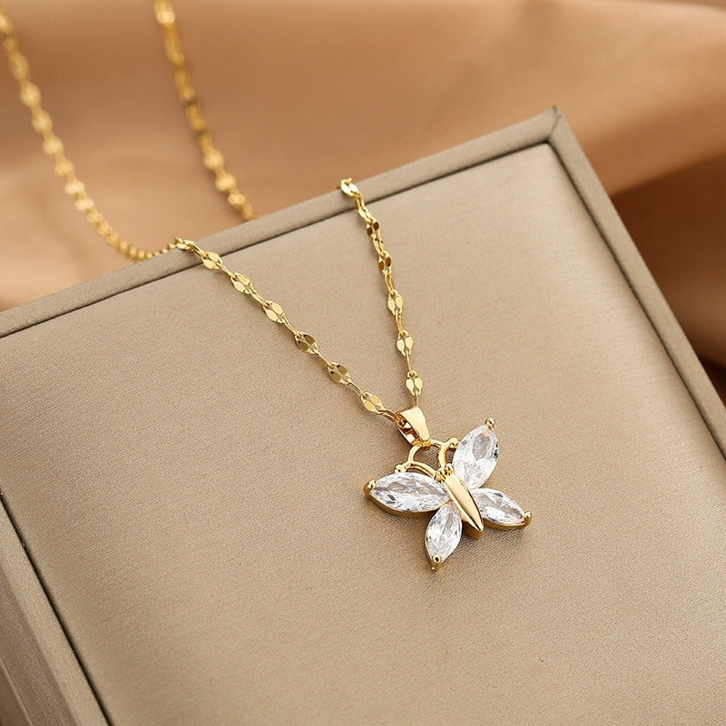 Multi Stil Zirkon Mit Einer Beliebigen Anhängerketten Mit Zirkon