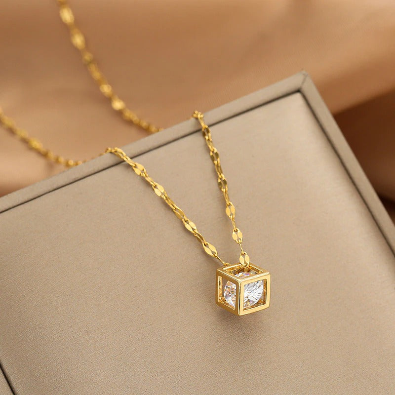 Multi Stil Zirkon Mit Einer Beliebigen Anhängerketten Mit Zirkon