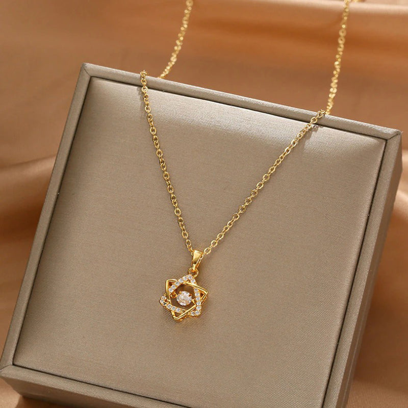 Multi Stil Zirkon Mit Einer Beliebigen Anhängerketten Mit Zirkon