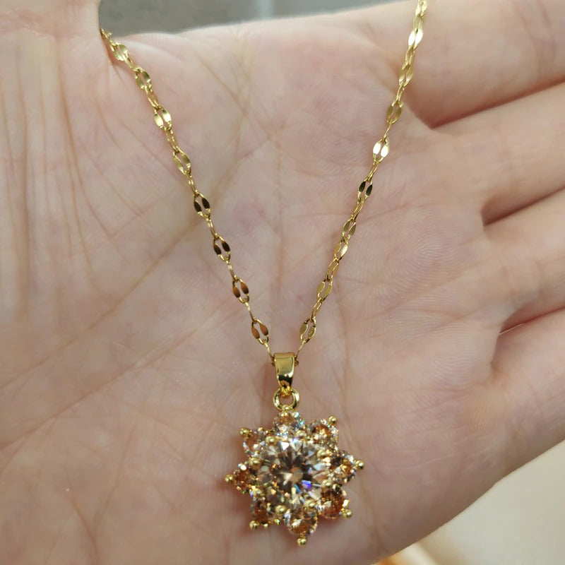 Multi Stil Zirkon Mit Einer Beliebigen Anhängerketten Mit Zirkon