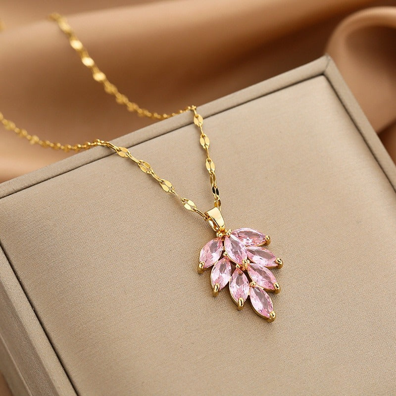 Multi Stil Zirkon Mit Einer Beliebigen Anhängerketten Mit Zirkon