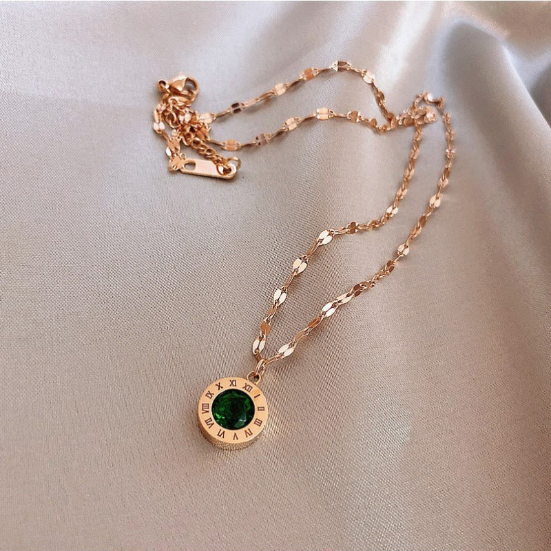 Multi Stil Zirkon Mit Einer Beliebigen Anhängerketten Mit Zirkon