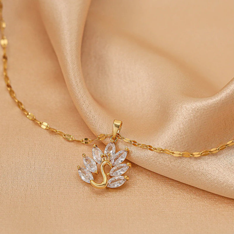 Multi Stil Zirkon Mit Einer Beliebigen Anhängerketten Mit Zirkon