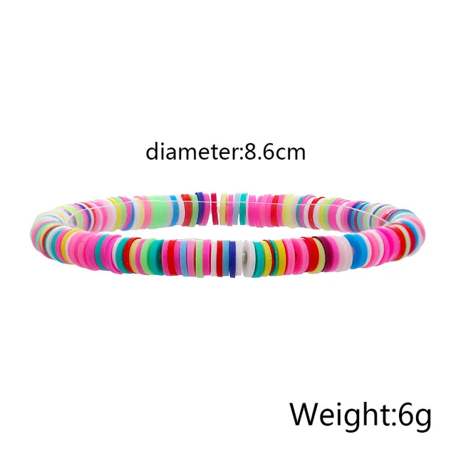 Bunte Quasten Fußkettchen im Bohemian-Stil für Frauen