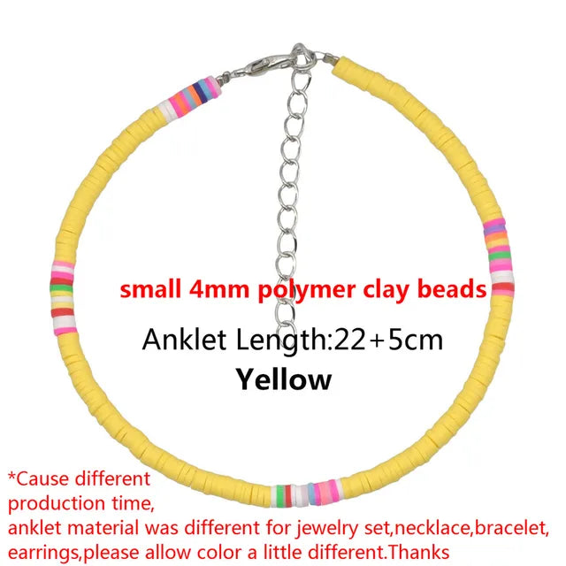 Bunte Quasten Fußkettchen im Bohemian-Stil für Frauen