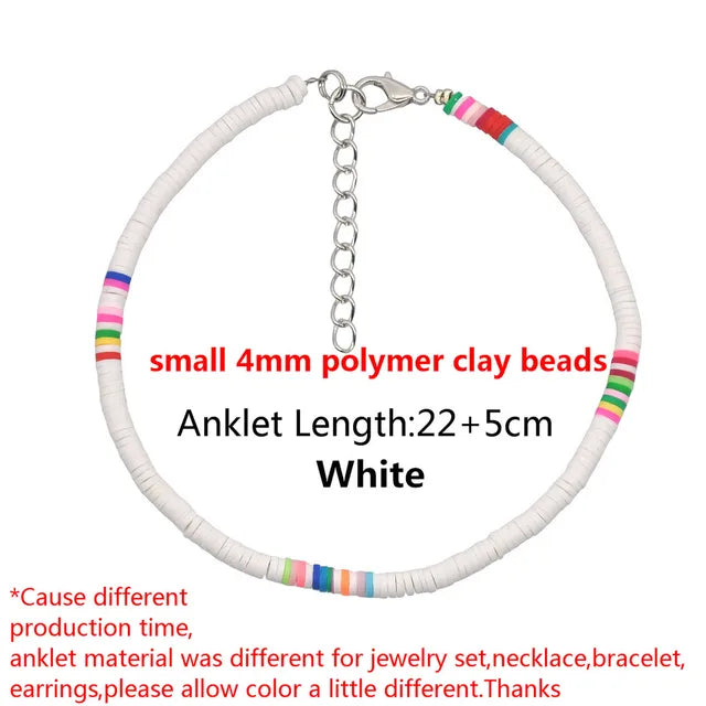 Bunte Quasten Fußkettchen im Bohemian-Stil für Frauen