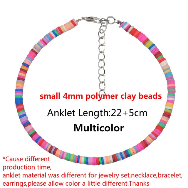 Bunte Quasten Fußkettchen im Bohemian-Stil für Frauen