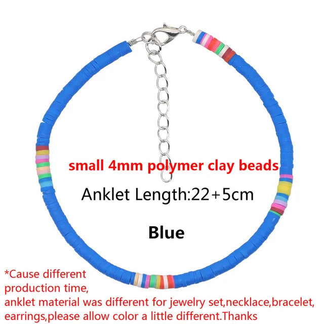 Bunte Quasten Fußkettchen im Bohemian-Stil für Frauen