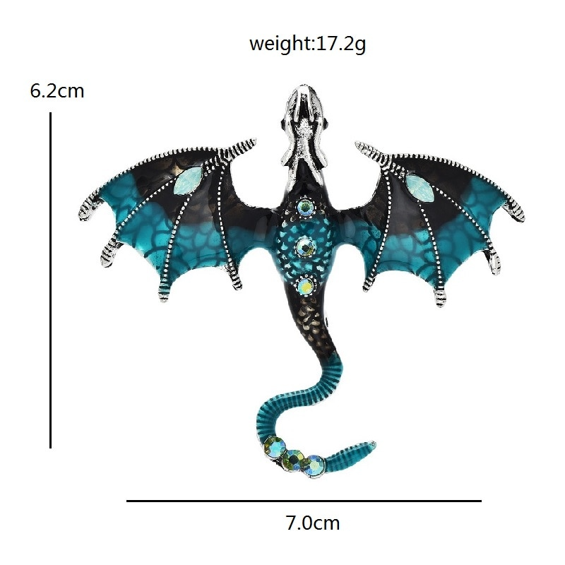 Mystische Und Magische Drachen Brosche Stifte