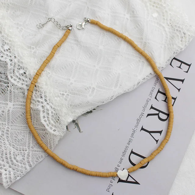 Bunte Sommerhalsketten | Bohemian Sommerhalskette | Handgefertigte Sommerhalskette