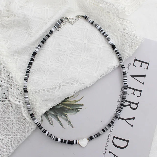 Bunte Sommerhalsketten | Bohemian Sommerhalskette | Handgefertigte Sommerhalskette