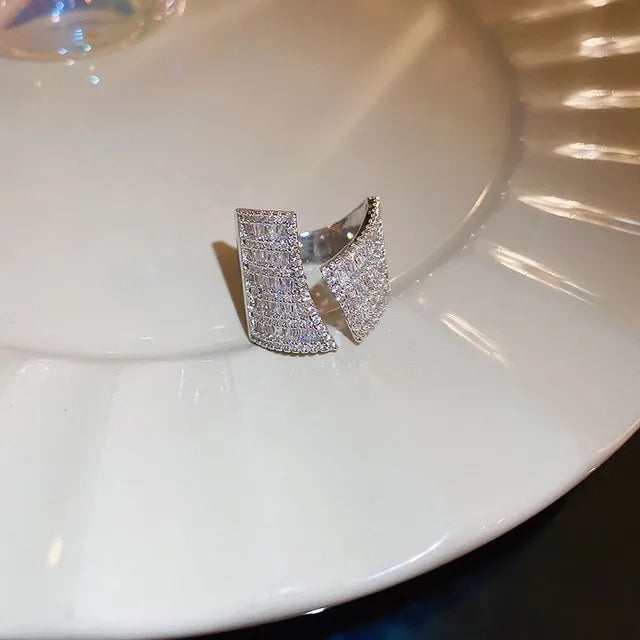 Damenringe Schmuck | Herz Hochzeitsring | Ringe Damen Herz | Modischer Ring | Ehering