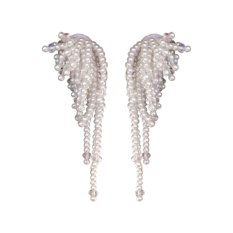 Blumen Barock Ohrringe | Handgefertigte Ohrringe im Barockstil