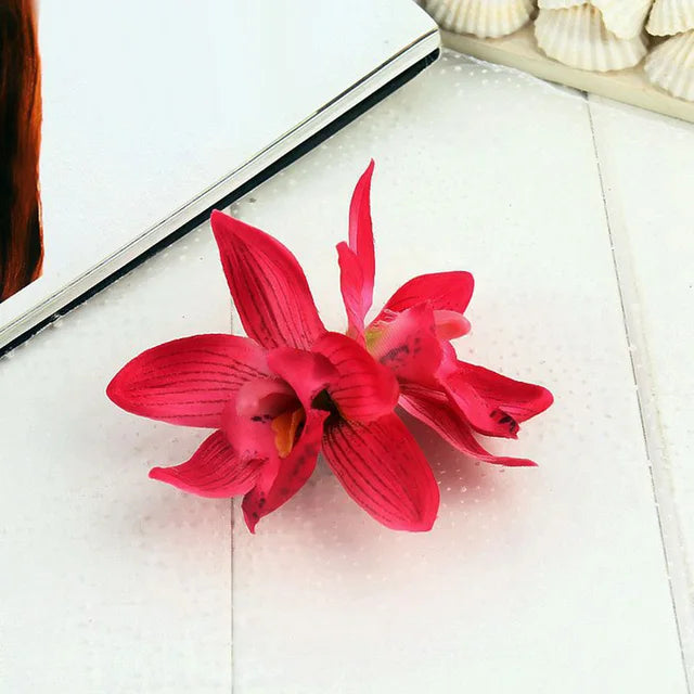 Blumen Haarspangen Schmuck | Blaue Blumen Haaraccessoires | Haarnadel Blumen Haarschmuck