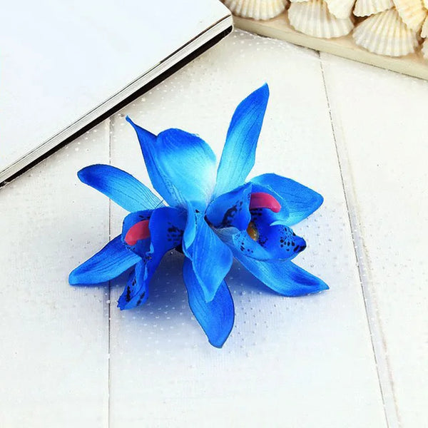 Blumen Haarspangen Schmuck | Blaue Blumen Haaraccessoires | Haarnadel Blumen Haarschmuck