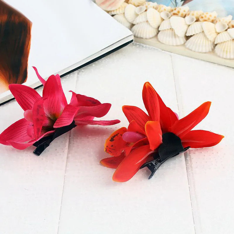 Blumen Haarspangen Schmuck | Blaue Blumen Haaraccessoires | Haarnadel Blumen Haarschmuck