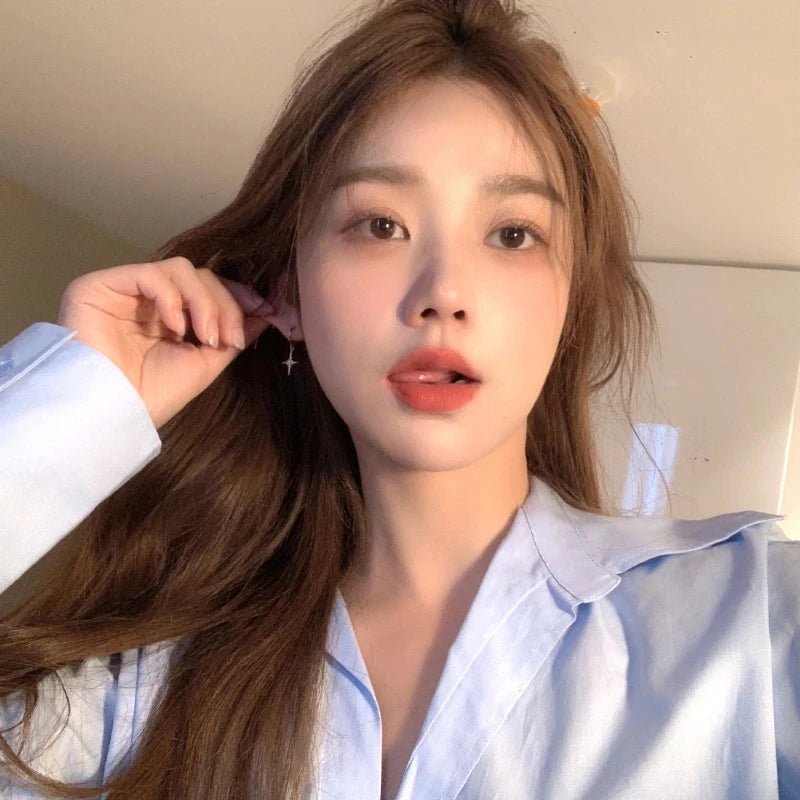 Silberfarbener Metallschmuck für Emo-Accessoires | Ästhetische Egirl-Accessoires