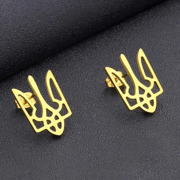 Hochwertige Edelstahl Ohrringe - Ukraine Schmuck