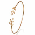 Blatt Manschette Armband