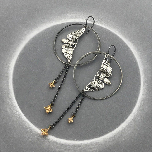 Spiralohr | Geometrisch unregelmäßige Schlangenohrringe