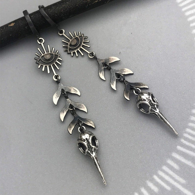 Spiralohr | Geometrisch unregelmäßige Schlangenohrringe