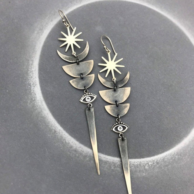 Spiralohr | Geometrisch unregelmäßige Schlangenohrringe