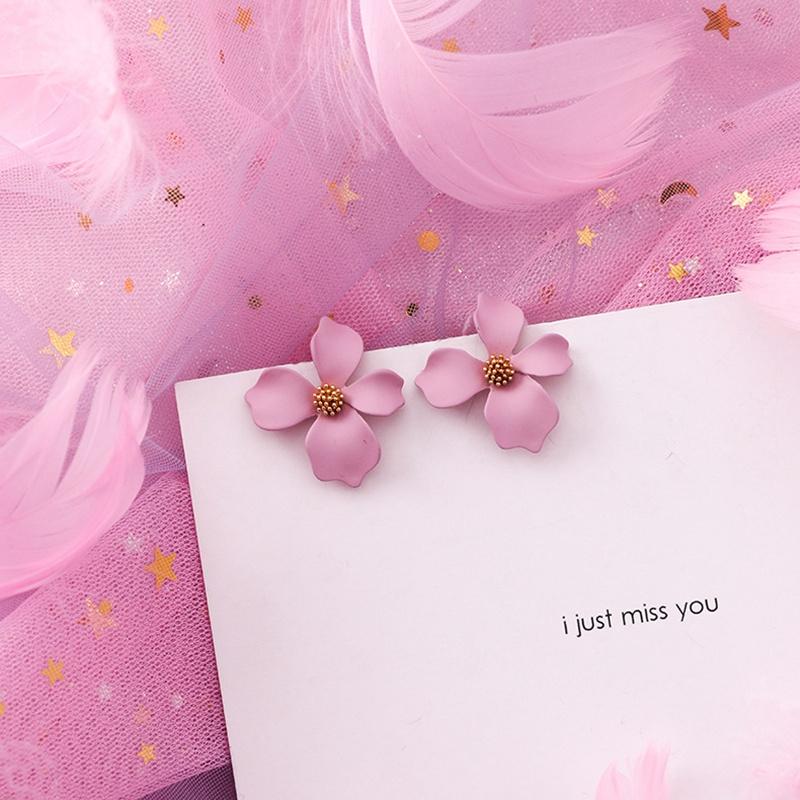 Pink Party Drop Modeohrringe