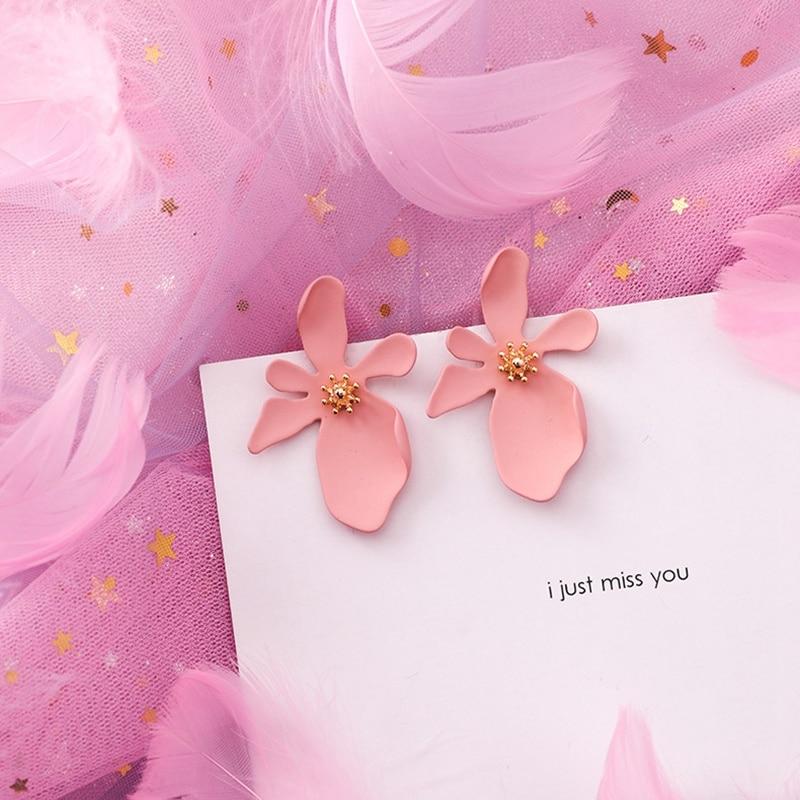 Pink Party Drop Modeohrringe