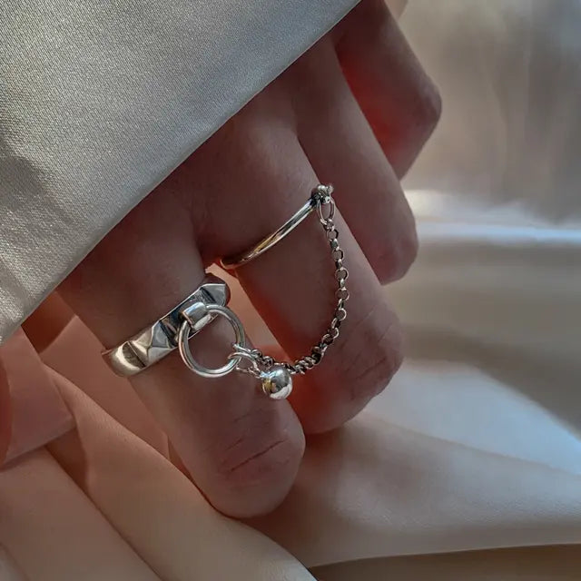 Elegante Accessoires aus 925er Sterlingsilber | Silberkette Ring - Echtes 925er - Online Shop