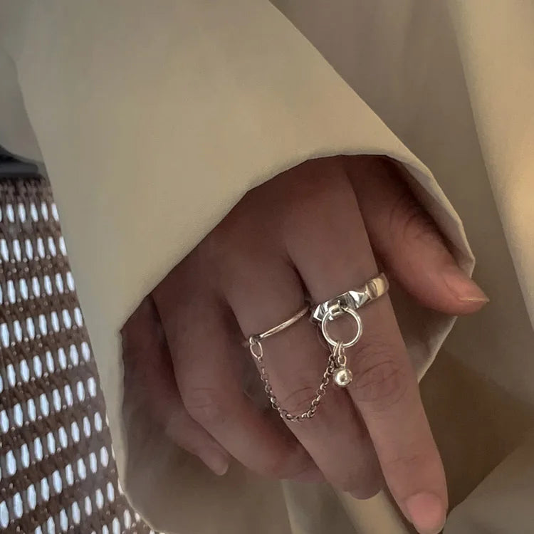 Elegante Accessoires aus 925er Sterlingsilber | Silberkette Ring - Echtes 925er - Online Shop