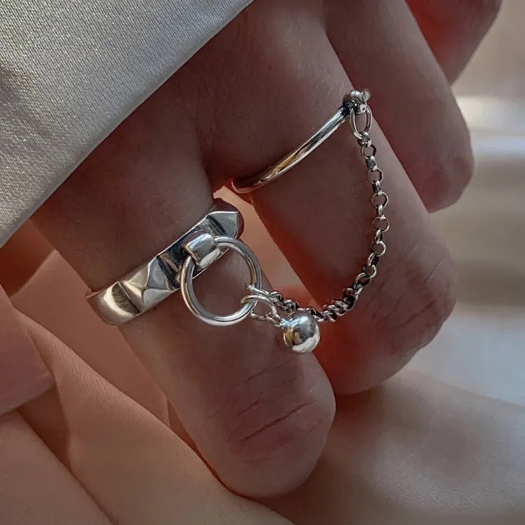 Elegante Accessoires aus 925er Sterlingsilber | Silberkette Ring - Echtes 925er - Online Shop