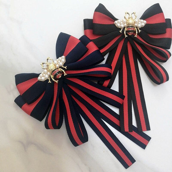 Strass Geschmückte Perle Biene Fliege Biege Brosche Stifte