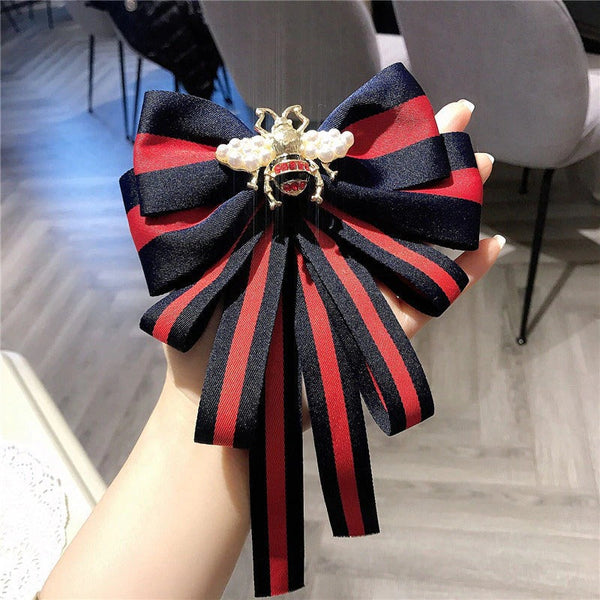 Strass Geschmückte Perle Biene Fliege Biege Brosche Stifte