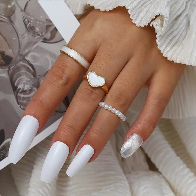 Ring Set für Frauen - Schmuck Accessoires mit Charme