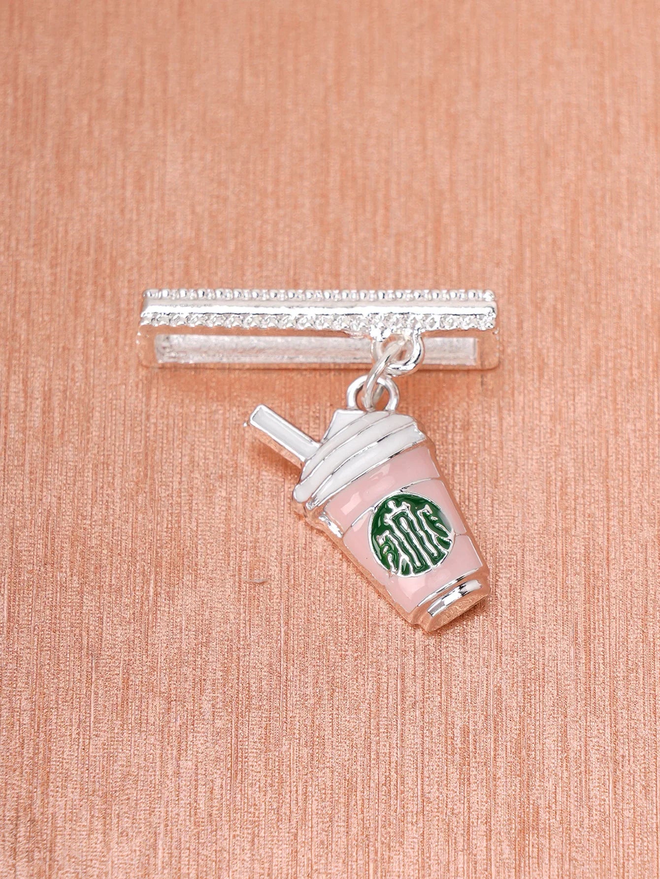 Kreative Kaffeetasse-Uhrenarmbänder, Charm-Dekoration für Apple Watch-Armbänder, Zubehör für Galaxy Watch Series-Bänder, Charms-Schmuck