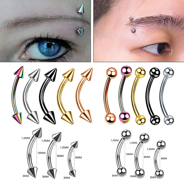 Helix-Augenbrauen-Labret-Ohrstecker