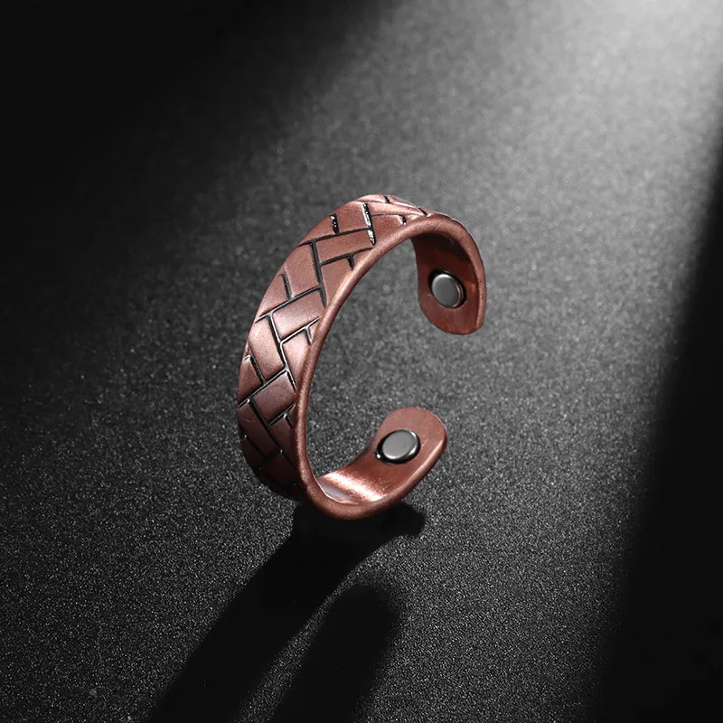 Offener Ring mit hohlem Zirkon im exquisiten Design der Spitzenklasse