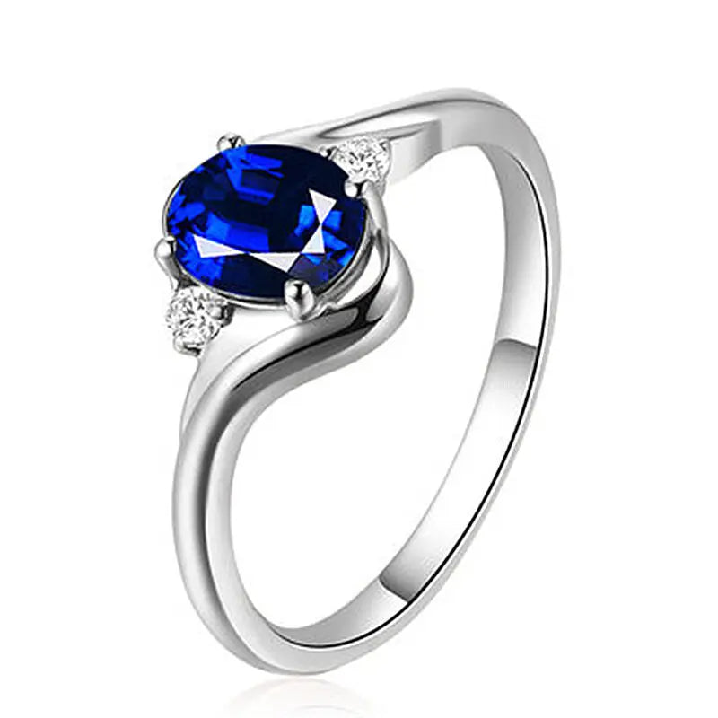 Offener Ring mit hohlem Zirkon im exquisiten Design der Spitzenklasse