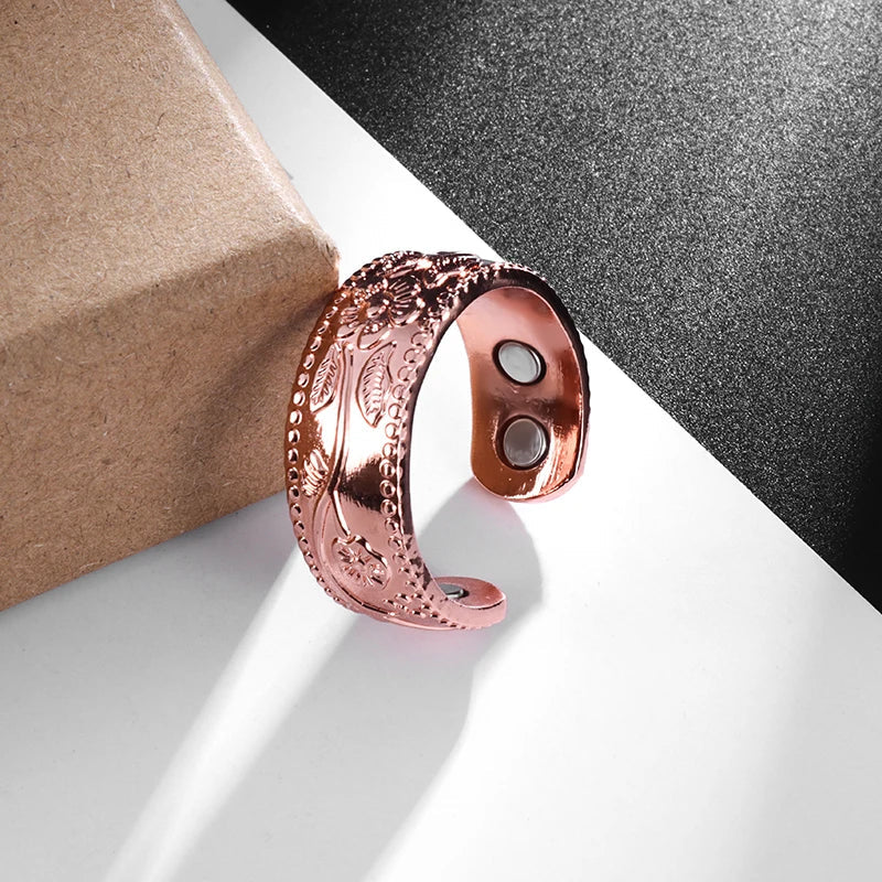 Offener Ring mit hohlem Zirkon im exquisiten Design der Spitzenklasse