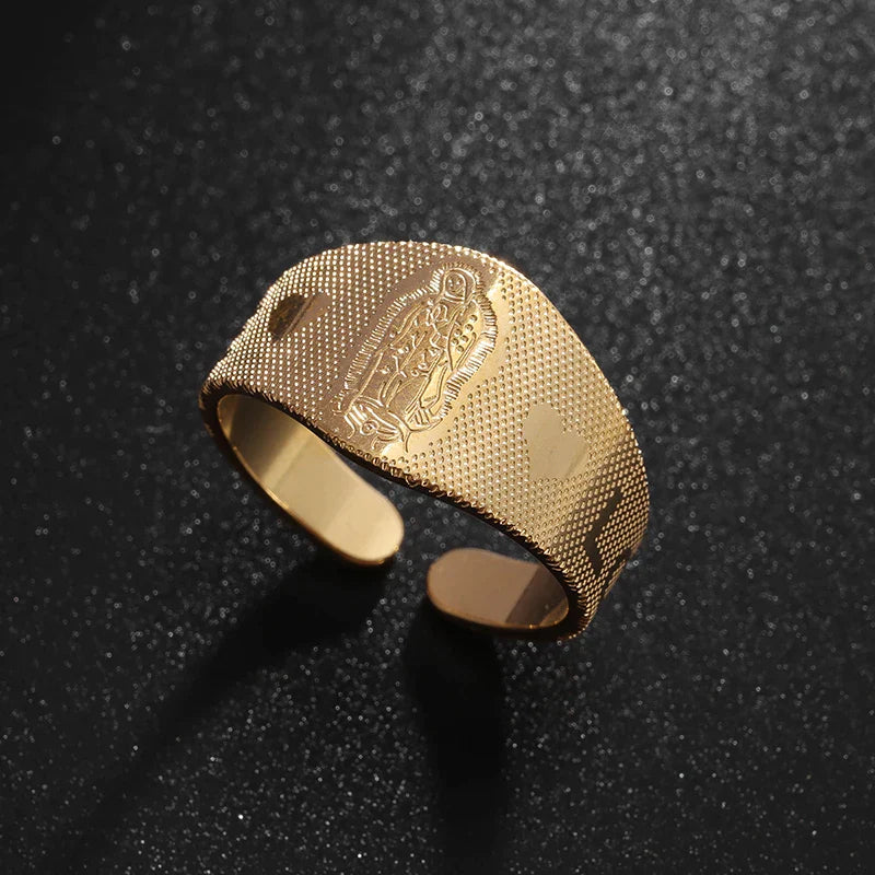 Offener Ring mit hohlem Zirkon im exquisiten Design der Spitzenklasse