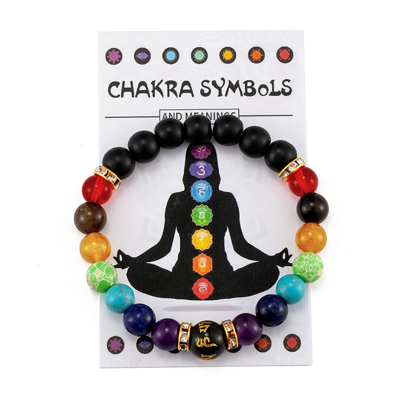7-Chakra-Armband
