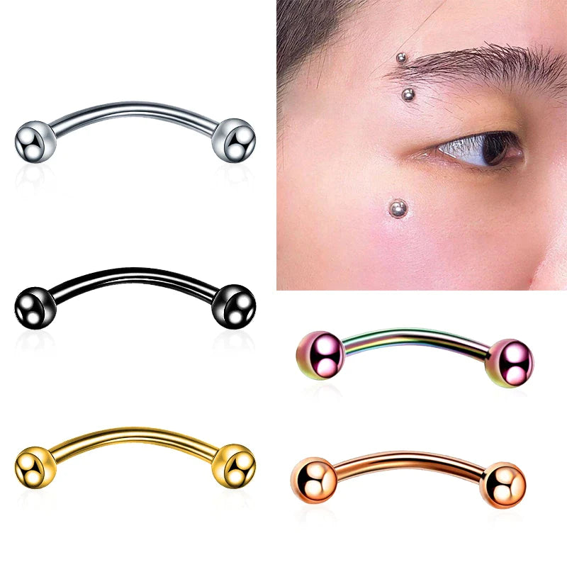 Helix-Augenbrauen-Labret-Ohrstecker