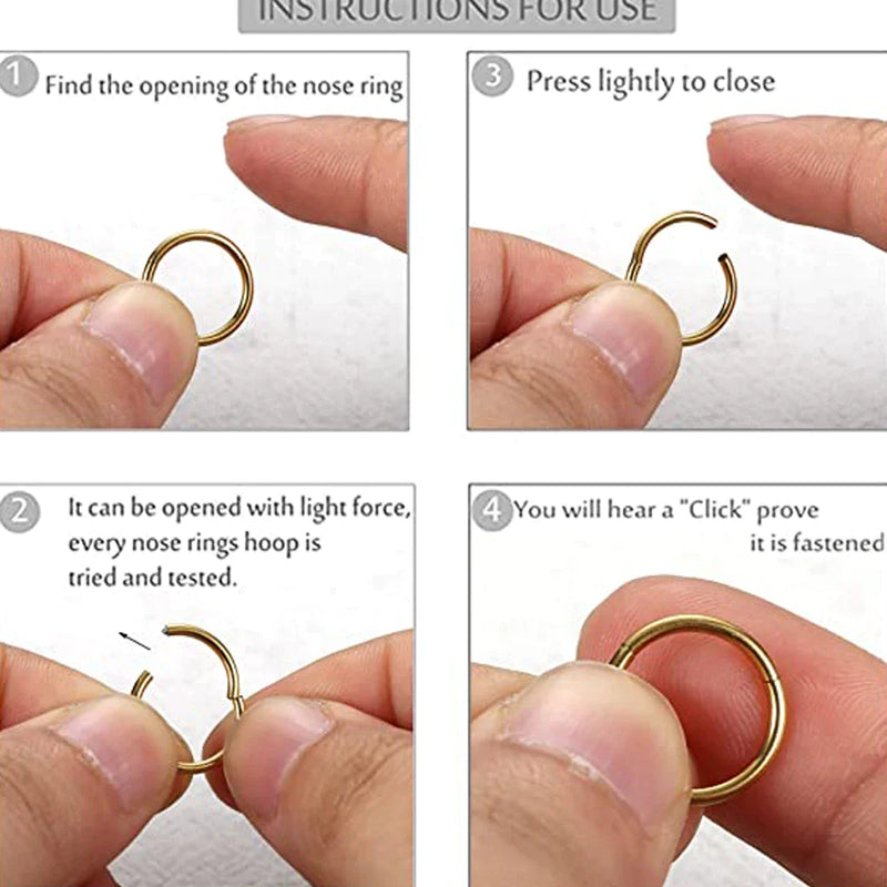 Nahtloser Nasenring-Reifen