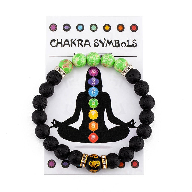 7-Chakra-Armband