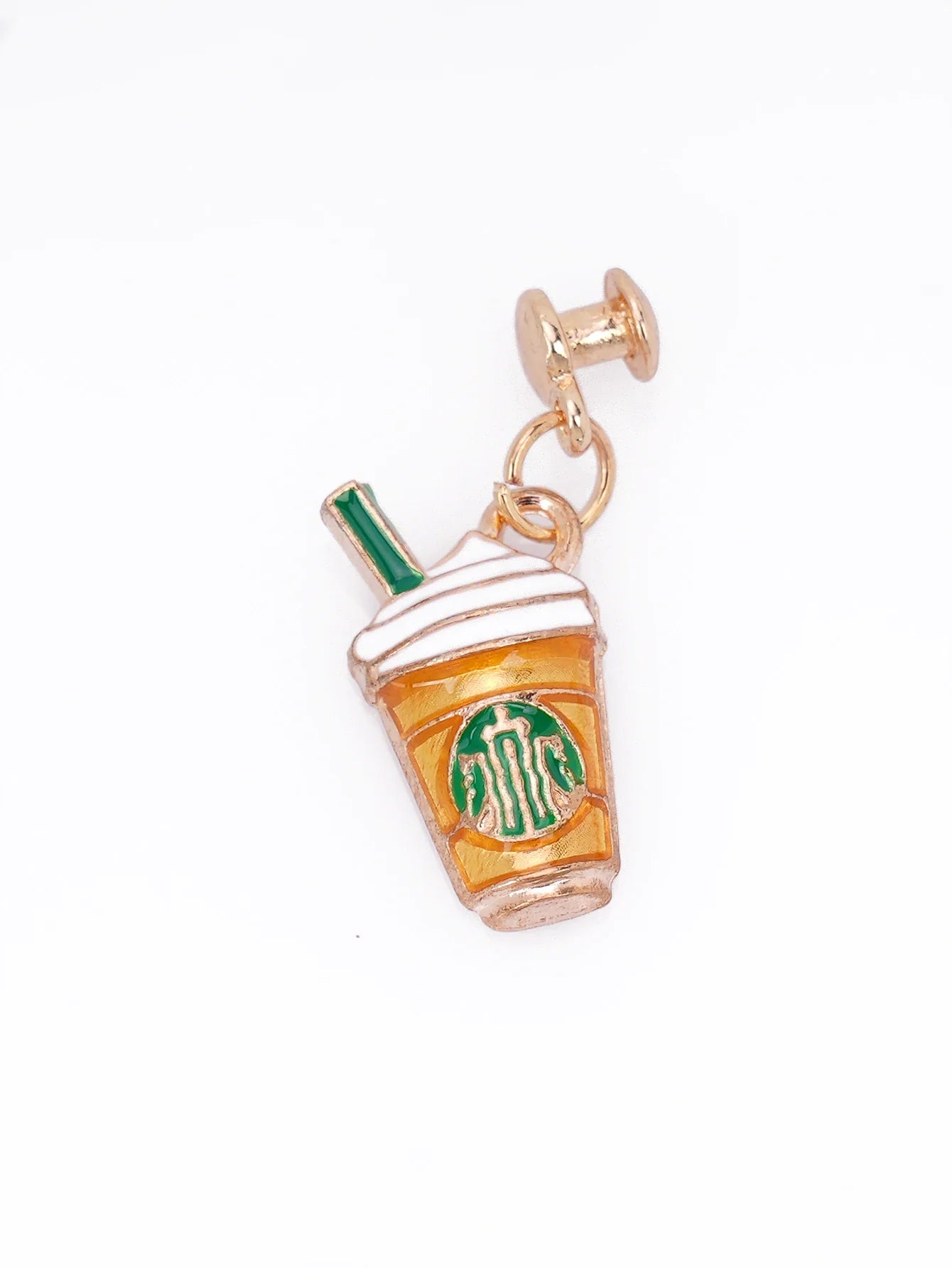 Kreative Kaffeetasse-Uhrenarmbänder, Charm-Dekoration für Apple Watch-Armbänder, Zubehör für Galaxy Watch Series-Bänder, Charms-Schmuck